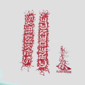 S&M Black Magic V1 Frame Stickers (RED )