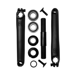 FIT OEM 8 SPLINE 19MM CRANKSET 170MM BLACK