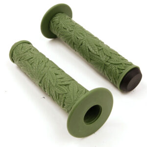 S&M GANJA GRIPS (Dank Green & Black Resin)