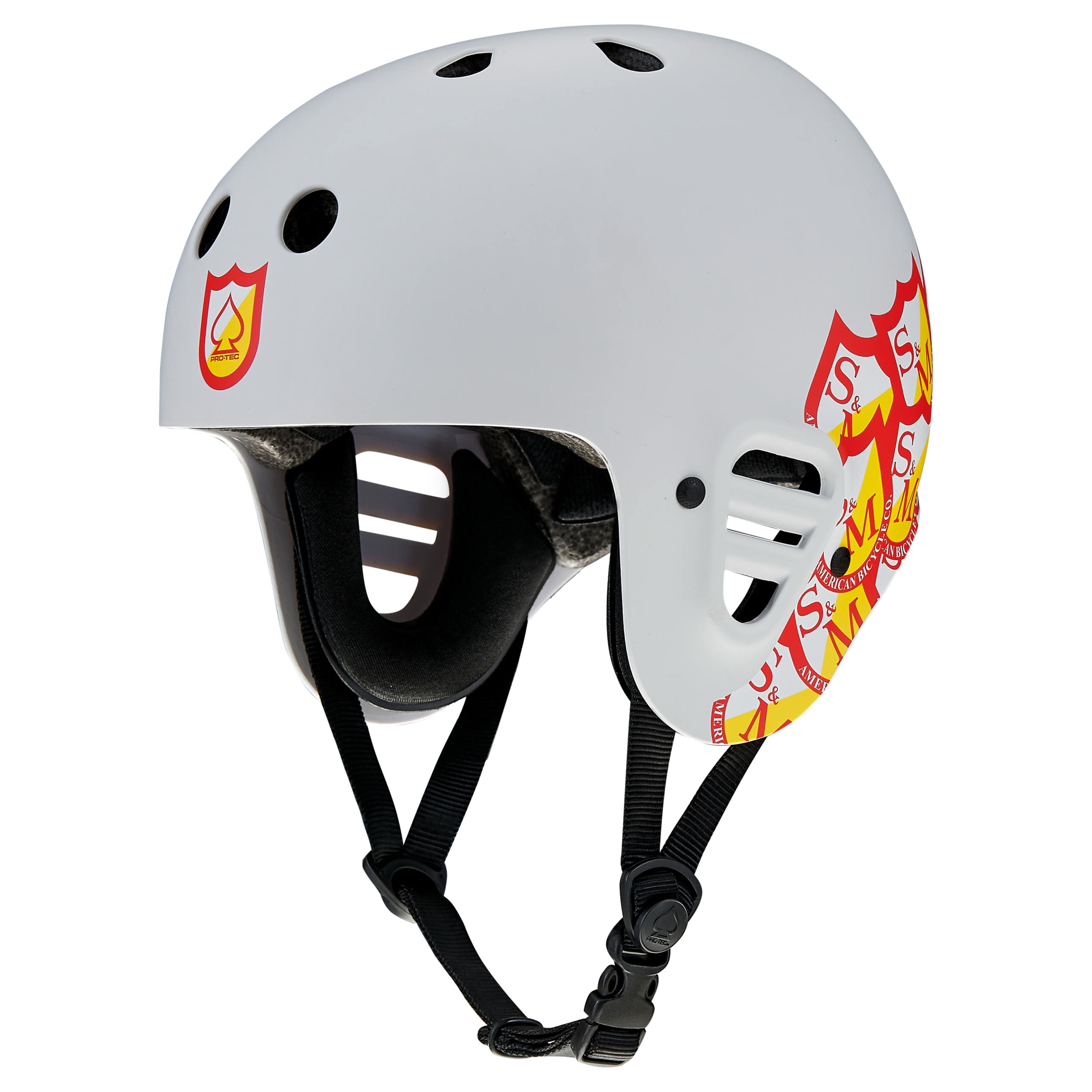 Protec-FullCutCert-S&M-Bikes-BMX-Collab-Light-Gray-Shield-Studio-Image-004